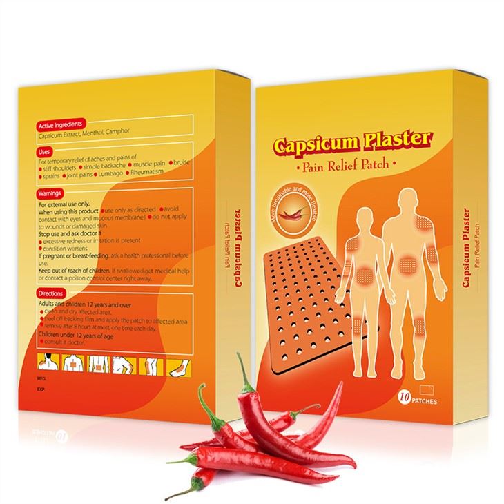 Hot Capsicum Plaster Pain Relief Patch