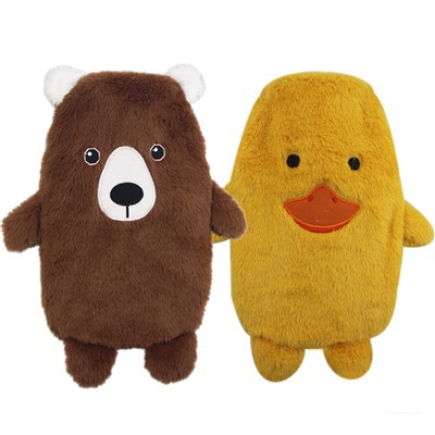 Penutup kantong air panas hangat yang lucu