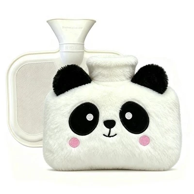 Tas Air Panas Lucu Penutup Panda Mainan Mewah Dapat Dicuci