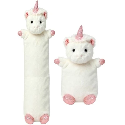 Botol Air Panas Panjang Karet Penghangat Tubuh Musim Dingin Penutup Hewan Mewah Unicorn